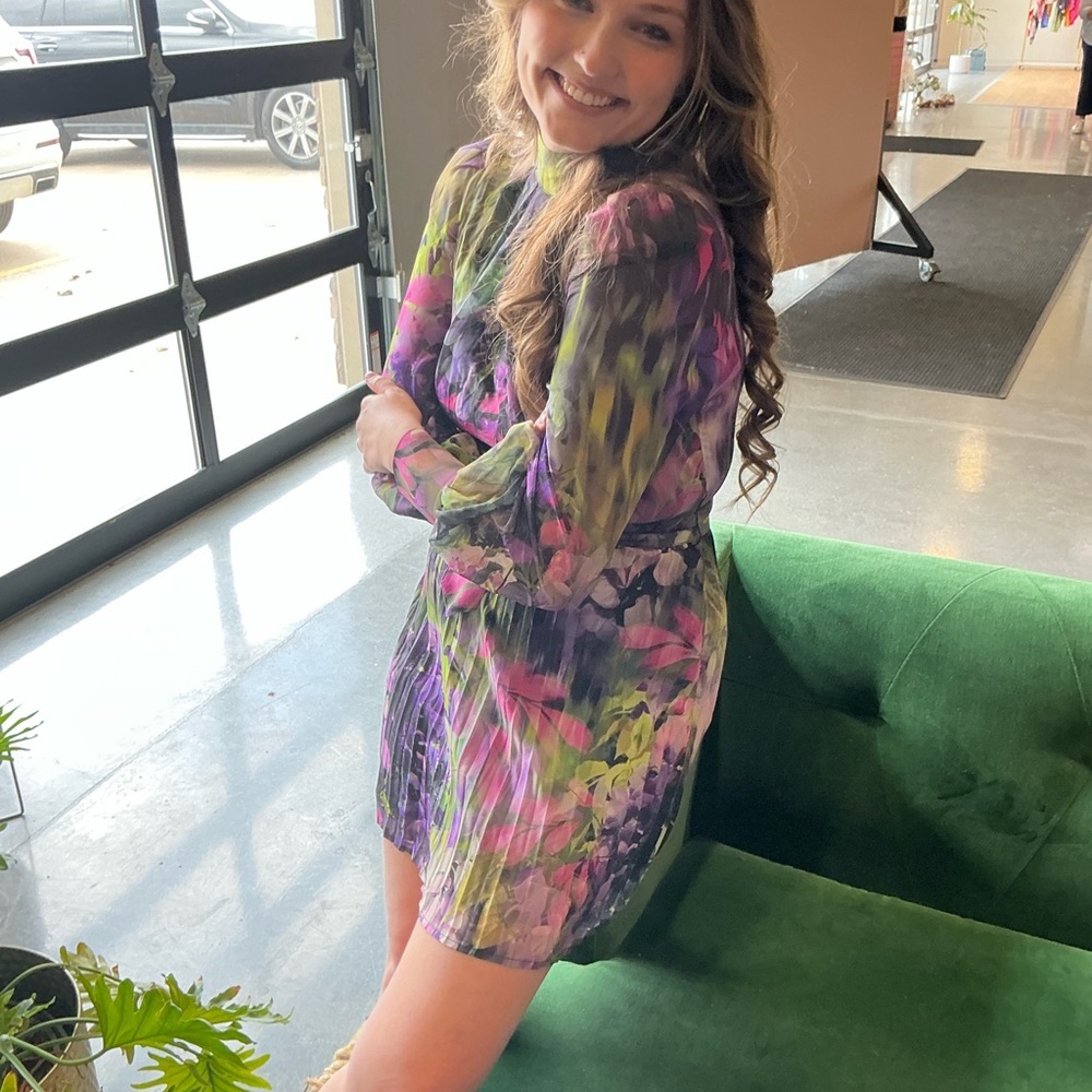 Floral Multicolor Dress - Picture 3 of 8